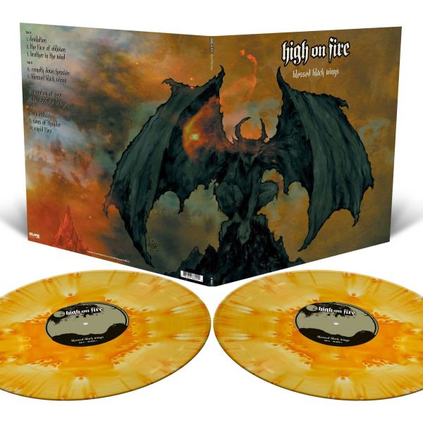 High On Fire -  Blessed Black Wings  2LP (cloudy orange) Verkauf