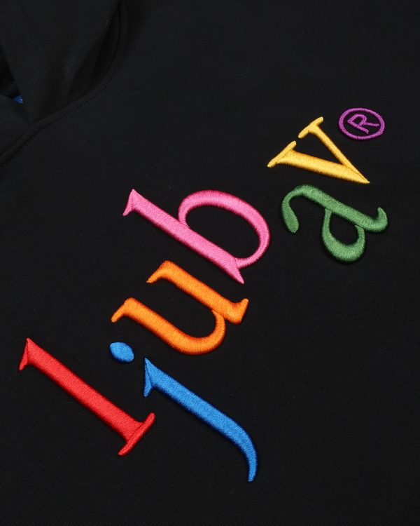 Joy-Logo Hoodie Black Rabatt – Bild 2