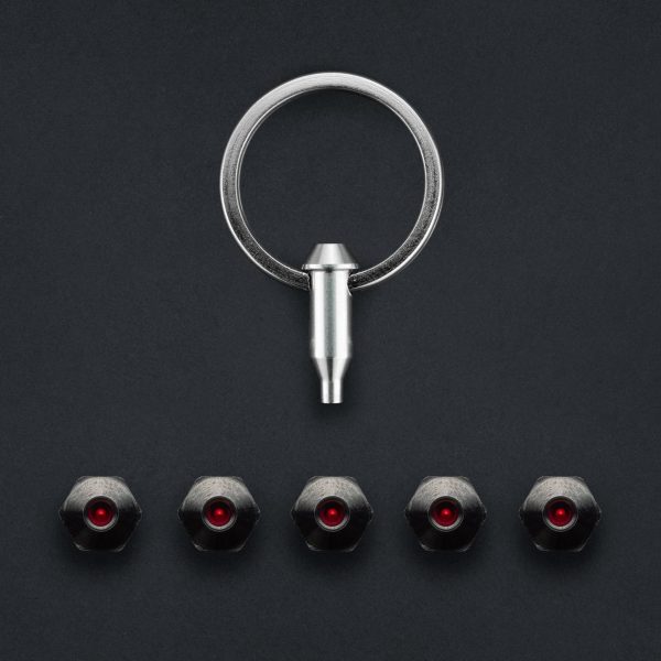 ***BLACK*** Total Bike Security Set - Saddle Lock, Seat Post Lock, Wheel Lock, Fork & Stem Lock Online