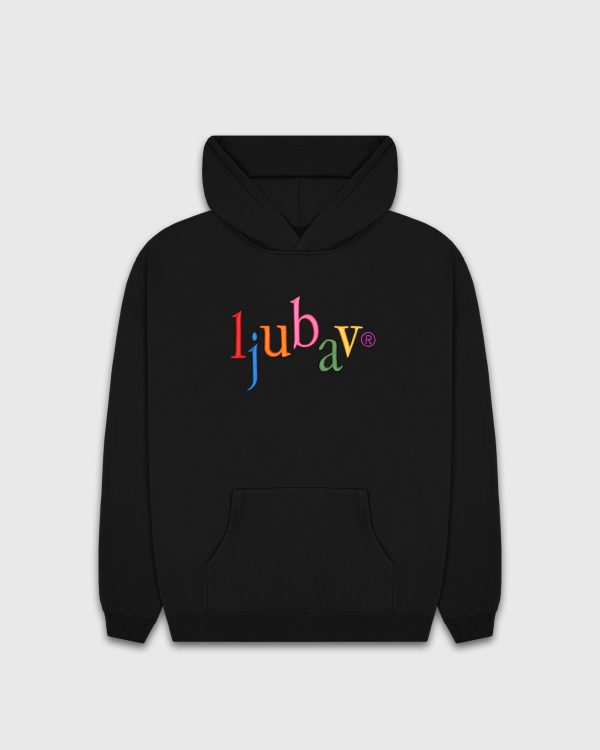 Joy-Logo Hoodie Black Rabatt