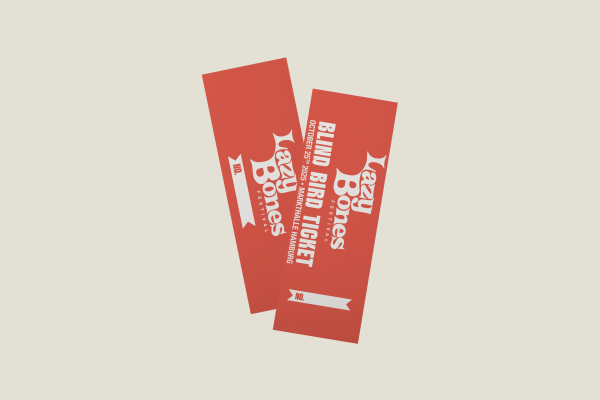 Lazy Bones 2025 Early Bird Hardticket Rabatt