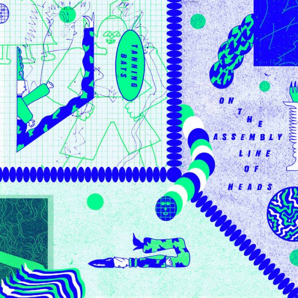 TANNING BATS -  On The Assembly Line Of Heads LP Rabatt