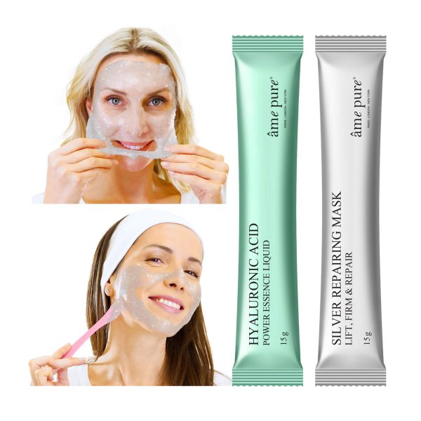 Jelly Glow Rubber Mask™ - Silber Zu verkaufen